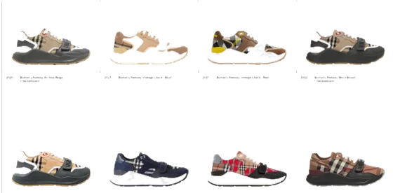 All burberry shoes colourways
