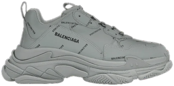 Balenciaga Triple S Sneaker 'Allover Logo - Grey' 2024