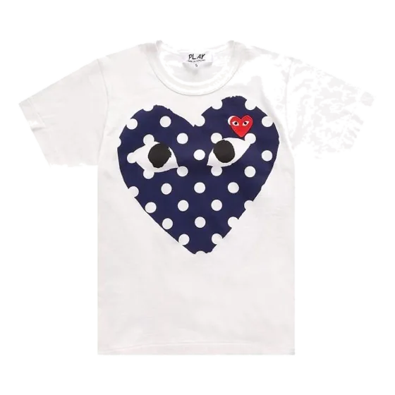 Comme des Garçons PLAY Polka Dot Tee 'White'