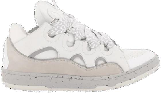 Lanvin Curb Sneakers 'Grey White'
