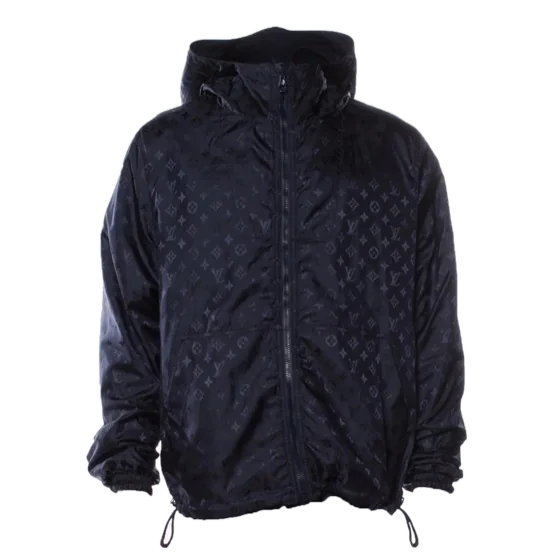 Louis Vuitton LV Monogram Reversible Navy Windbreaker