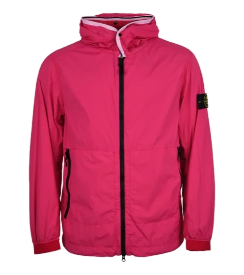 Stone Island Compass-patch hooded jacket