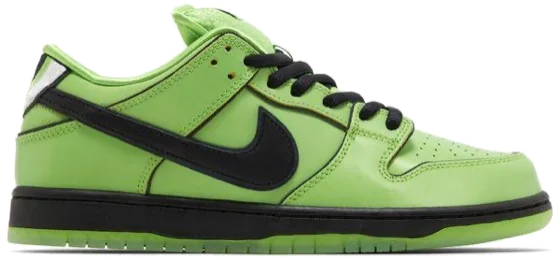 The Powerpuff Girls x Dunk Low Pro SB QS 'Buttercup'
