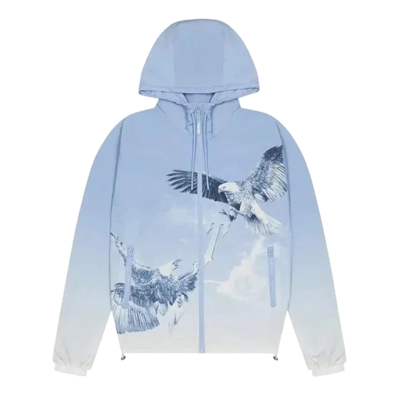 TRAPSTAR FLYING BIRDS ZIP WINDBREAKER