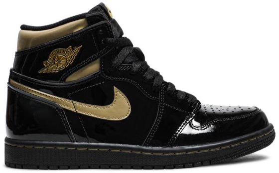 Air Jordan 1 Retro High OG 'Black Metallic Gold'