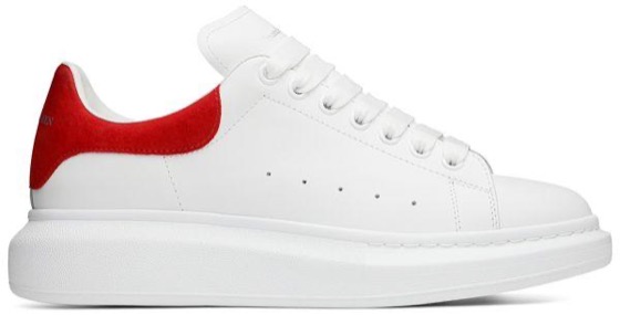 Alexander McQueen Oversized Sneaker 'White Lust Red'