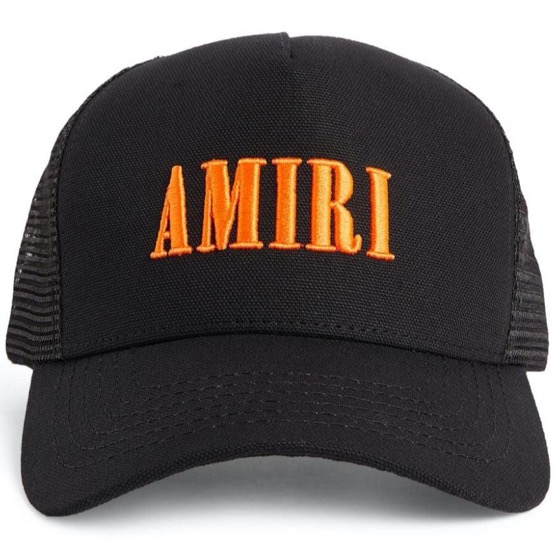 Amiri Logo Trucker Cap