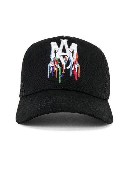 Amiri Paint Drip MA Logo Trucker