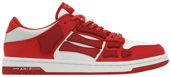 Amiri Skel Top Low 'Red White'