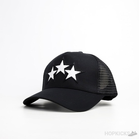 Amiri White Star Trucker Cap