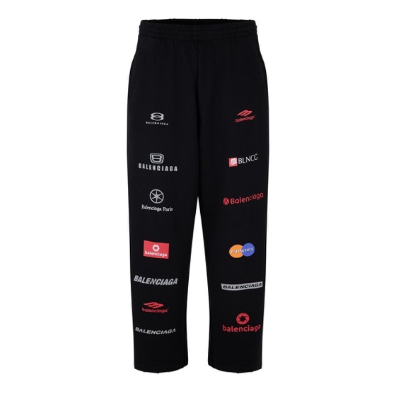 Balenciaga Logos Jogging Bottoms