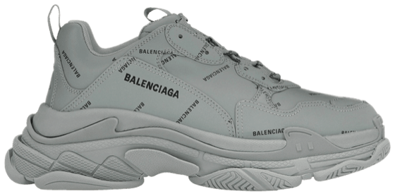 Balenciaga Triple S Sneaker 'Allover Logo - Grey' 2024