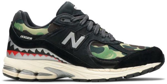 BAPE x 2002R 'Apes Together Strong - Black Camo'