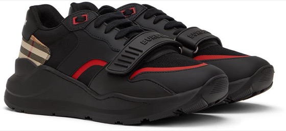 Burberry Sneaker Ramsey Check FW22 Black