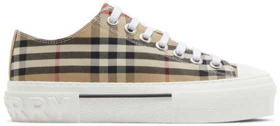 Burberry Wmns Jack Vintage Check Sneaker 'Archive Beige'
