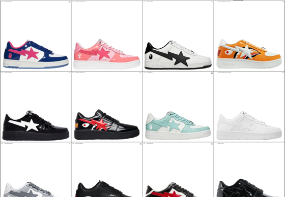 Click on the link for more colorways