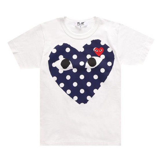 Comme des Garçons PLAY Polka Dot Tee 'White'