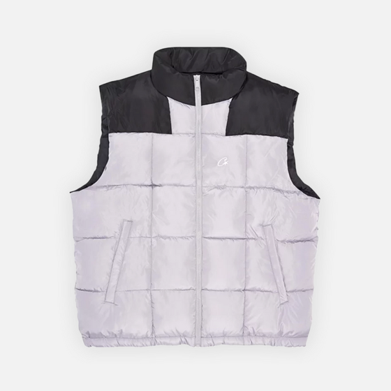 Corteiz Bolo Bodywarma Vest - Grey/Black