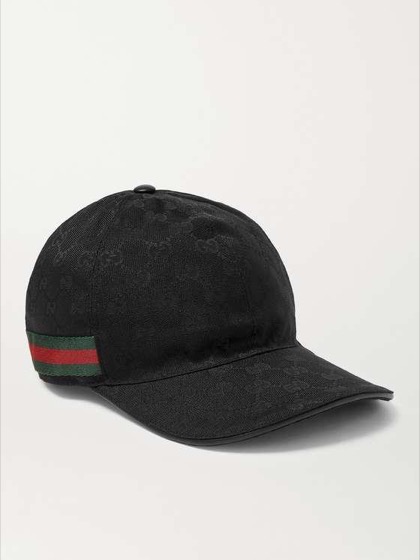 Gucci Original canvas baseball black