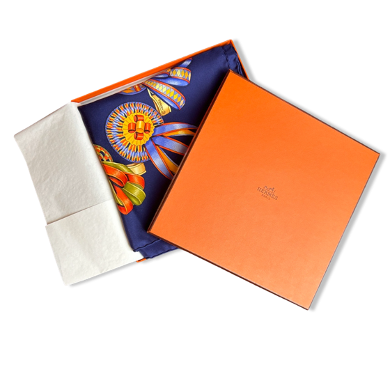 Hermes Paris Silk Scarf