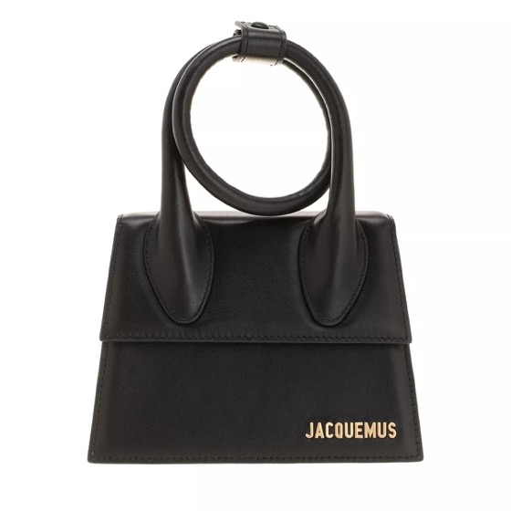 Jacquemus Le Chiquito Noeud Handle Bag Black