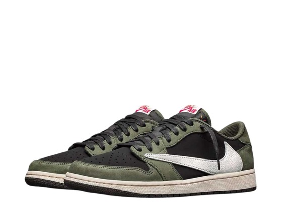 Jordan 1 Retro Low OG SP x Travis Scott Black Olive