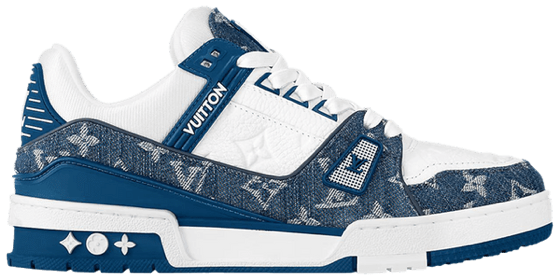 Louis Vuitton Trainer 'Monogram Denim - Light Blue'