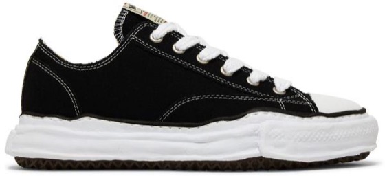 Maison Mihara Yasuhiro Peterson OG Sole Canvas Low 'Black'