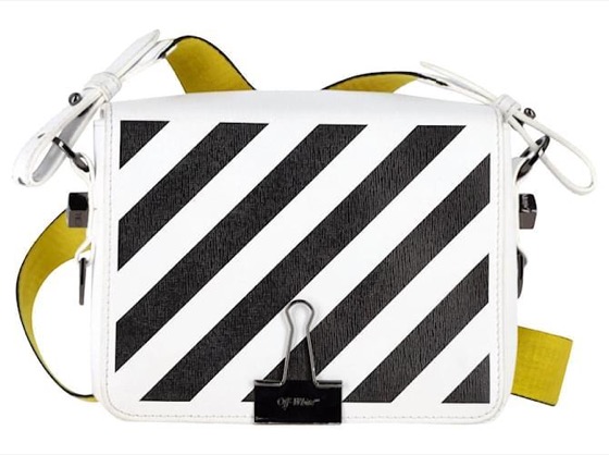 Off white Binder bag