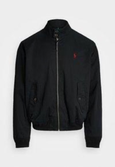 Polo Ralph Lauren TWILL JACKET - Bomberjacks - black