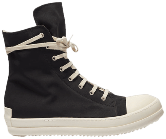 Rick Owens DRKSHDW Fogachine Cotton Nylon High 'Black Milk'