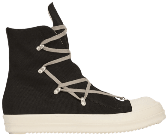 Rick Owens Porterville DRKSHDW Hexa High 'Black Milk'