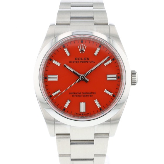 Rolex Oyster Perpetual "Coral Red"