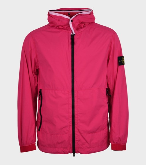 Stone Island Compass-patch hooded jacket