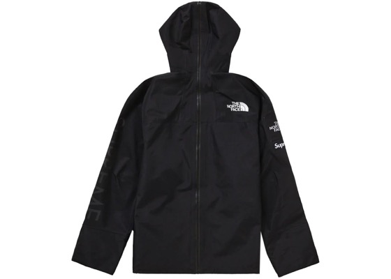 Supreme The North Face Split Taped Seam Shell Jacket Black Men's (Windbreaker)