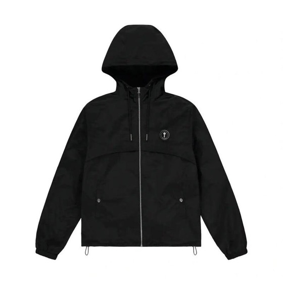 TRAPSTAR IRONGATE T WINDBREAKER - Black/Red