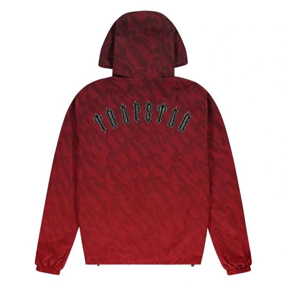 TRAPSTAR IRONGATE T WINDBREAKER - Burgundy