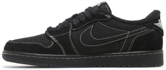 Travis Scott x Air Jordan 1 Retro Low OG SP 'Black Phantom'