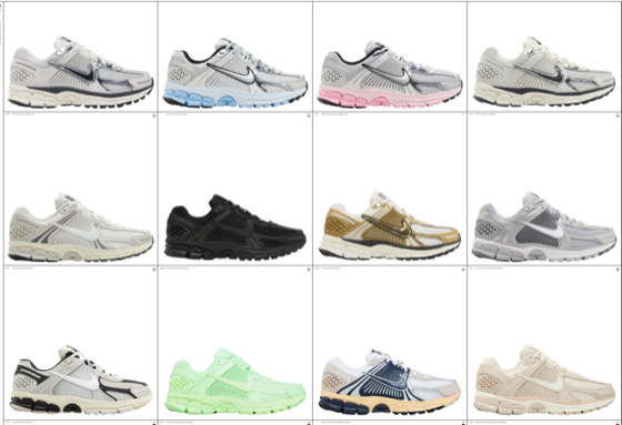 Vormelo All colourways link